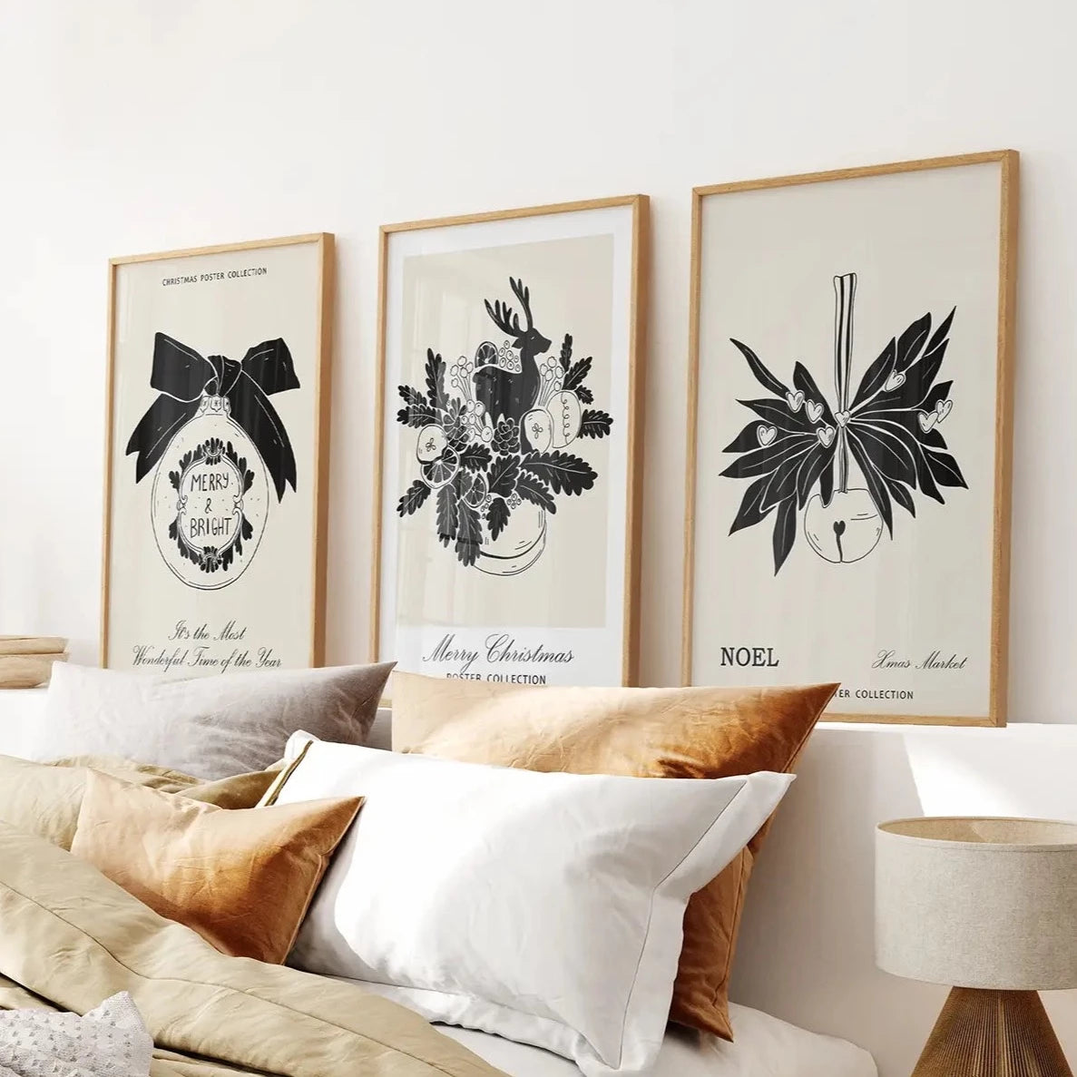 Minimalist Modern Home Decor Set of 3 Christmas Prints – Wall Art Set minimalist-modern-home-decor-set-of-3-christmas-prints-wall-art-set