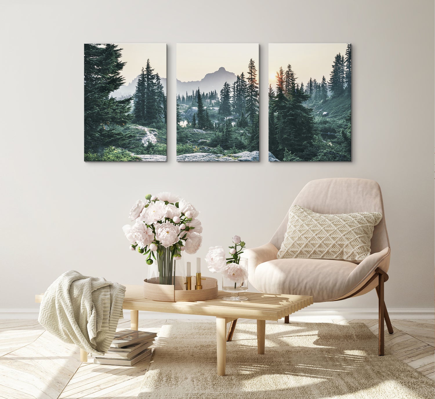 Forest and Mountains Prints