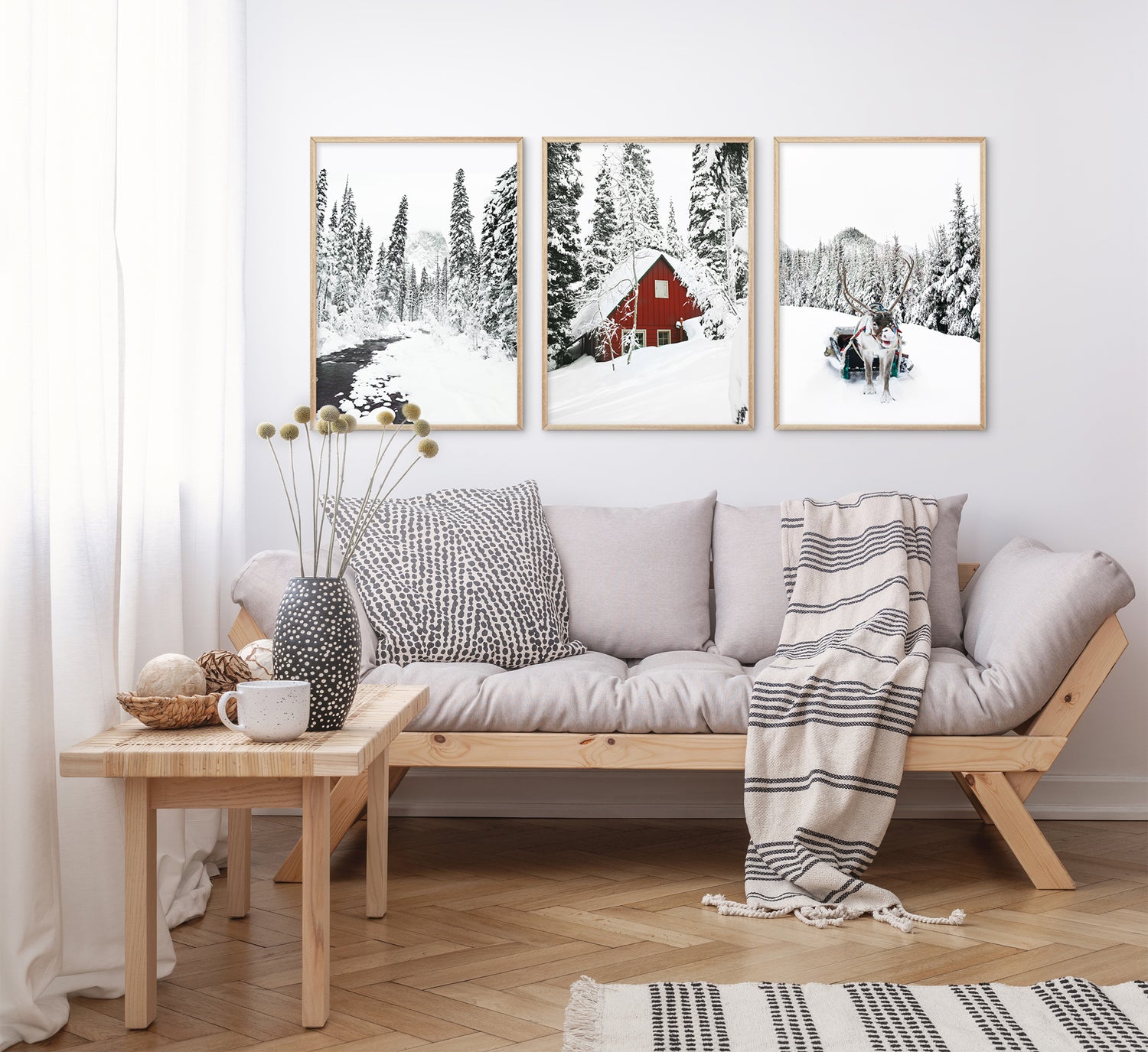 Winter and Christmas Wall Decor