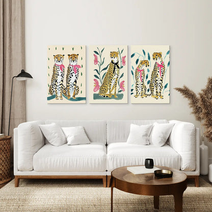 Printed Wall Art for Living Room Decor. Stretched Canvas Above the Sofa.