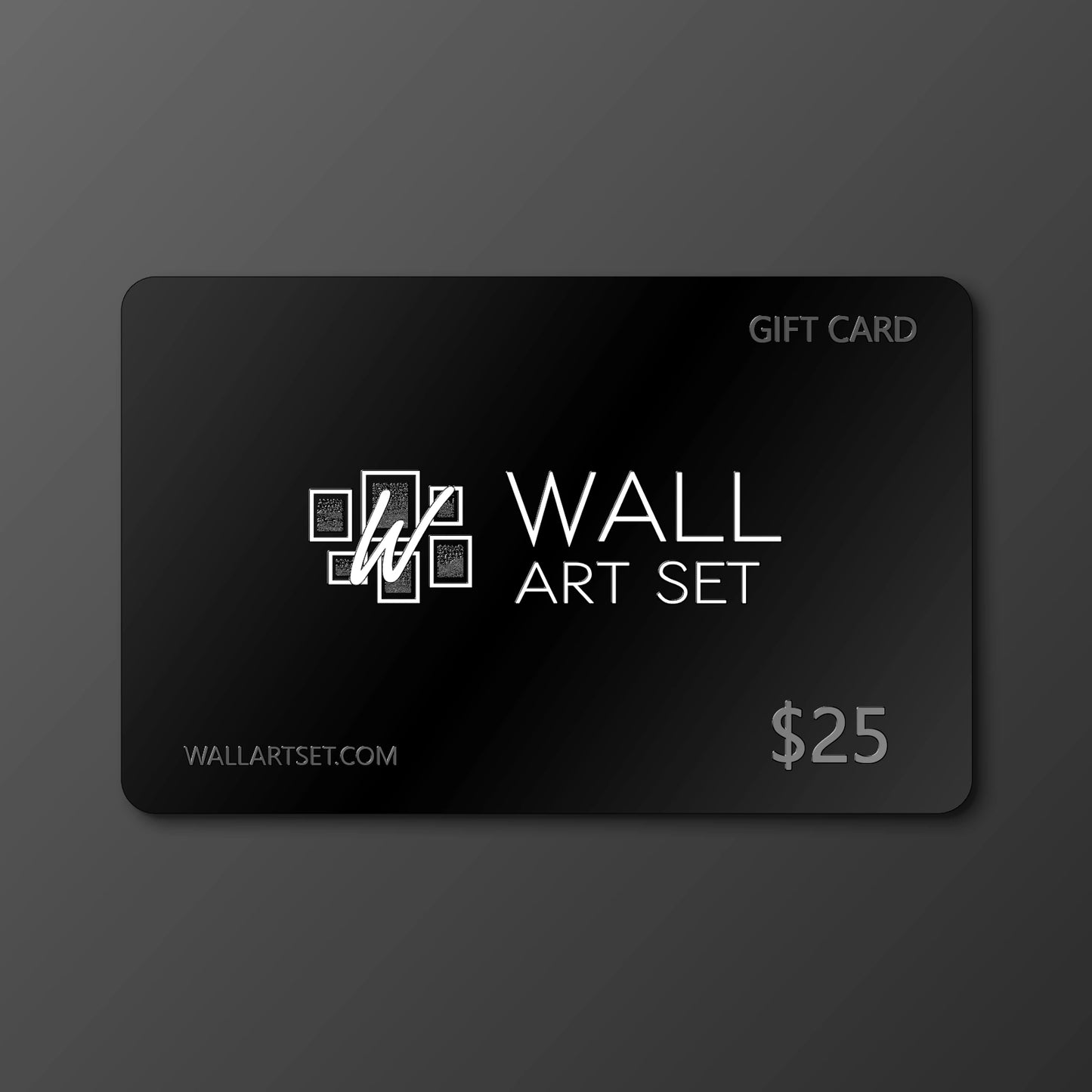 WallArtSet.com Gift Card 25 USD