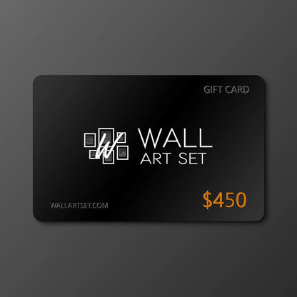 WallArtSet.com Gift Card 450 USD