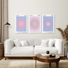 Load image into Gallery viewer, Spiritual Angel Number Art Decor Prints. Stretched Canvas for Living Room.
