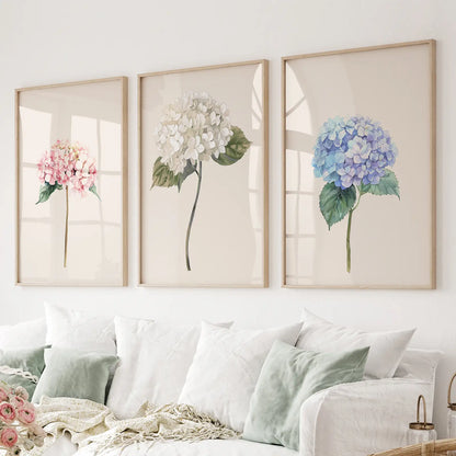 Best Selling Printable Wall Art Modern Decor. Thinwood Frames Above the Sofa.