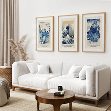 Load image into Gallery viewer, Aesthetic Modern Decor Set of 3 Piece for Living Room. Thinwood Frames with Mat Above the Sofa.

