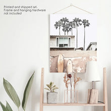 Load image into Gallery viewer, California Coastal Lifestyle Print. Summer Beach. Unframed Print
