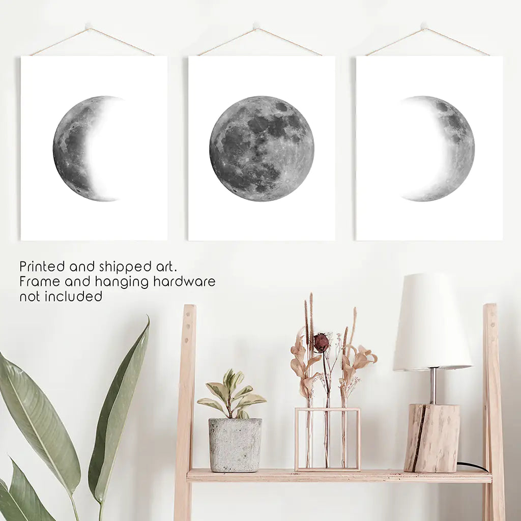 Moon Phase Painting set of 3 art kit hotsell