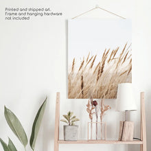 Load image into Gallery viewer, Bohemian Pampas Grass Print. Nature Inspired Theme. Unframed Print

