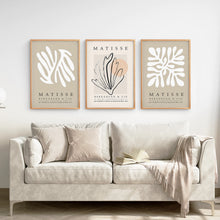 Load image into Gallery viewer, Set of 3 Henri Matisse Prints: Artistic Neutral Wall Art
