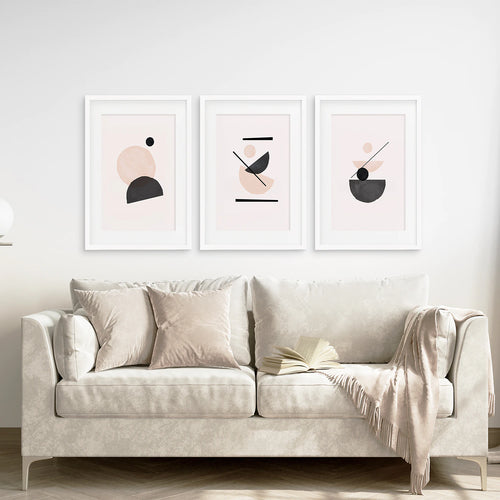 Arrival Inspired Mid-Century Modern Print, 12x18 or 18x24 Print o