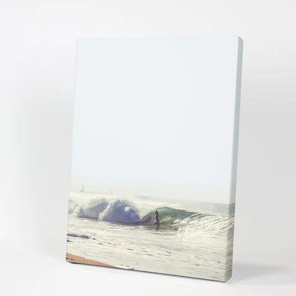 California Surfing. Coastal Waves Wall Art Print. Canvas Print