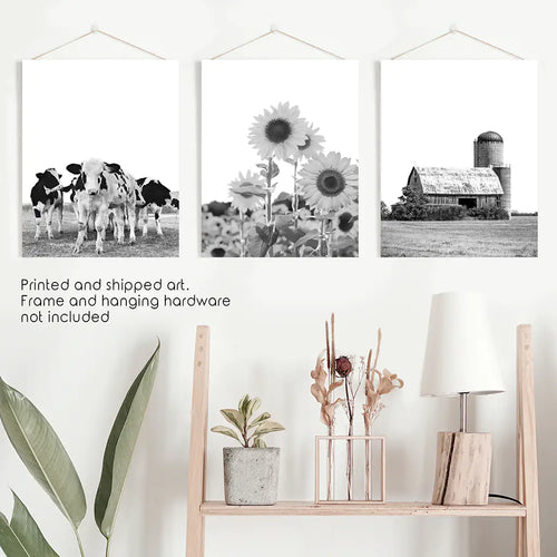 Farmhouse Kitchen Decor Set of 3 Prints 8x10 Farmhouse 