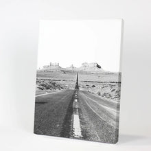 Load image into Gallery viewer, Utah Travel Wall Art Print. Desert Road. Canvas Print

